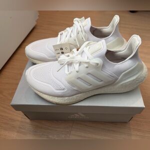 Adidas Ultraboost White Running Shoes